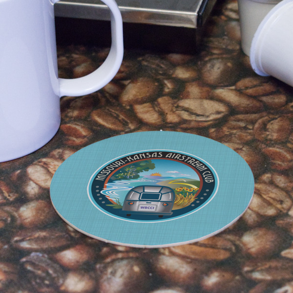 Custom Design - Round Paper Coaster - Front