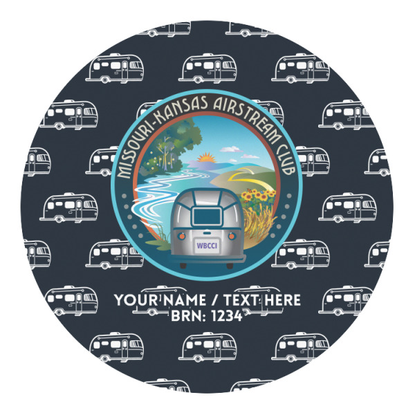 Custom Design Your Own Round Decal