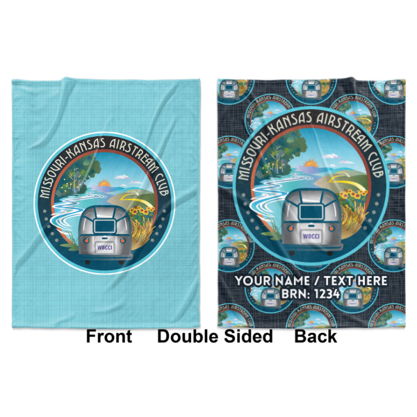 Custom Design - Baby Blanket (Double Sided - Printed Front and Back)