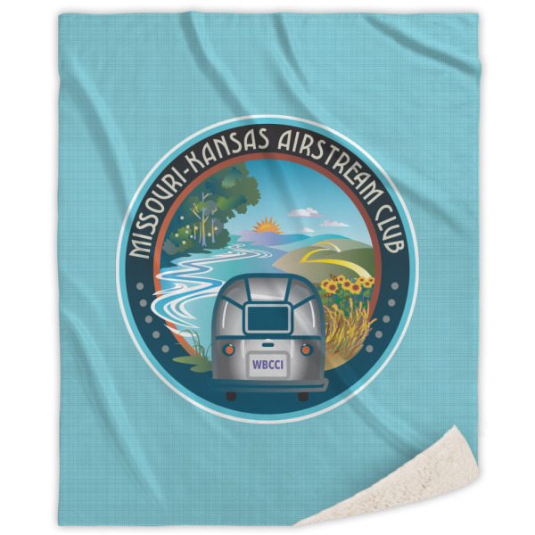 Custom Design Your Own Sherpa Throw Blanket