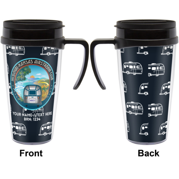 Custom Design - Travel Mug with Black Handle - Approval