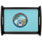 Design Your Own Black Wooden Tray - Large