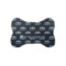 Design Your Own Bone Shaped Dog Food Mat - Small