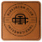 Design Your Own Faux Leather Iron On Patch - Square
