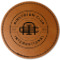 Design Your Own Faux Leather Iron On Patch - Round