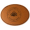 Design Your Own Faux Leather Iron On Patch - Oval
