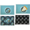 Design Your Own Glass Rectangular Appetizer / Dessert Plate - Set of 4