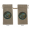 Design Your Own Burlap Gift Bag - Large - Double-Sided