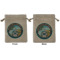 Design Your Own Burlap Gift Bag - Medium -Double-Sided