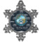 Design Your Own Vintage Snowflake Ornament
