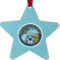 Design Your Own Metal Star Ornament - Double-Sided