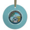 Design Your Own Flat Glass Ornament - Round
