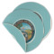 Design Your Own Round Linen Placemat - Double-Sided - Single