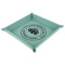 Design Your Own Faux Leather Dice Tray - 9" x 9"  - Teal