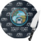 Design Your Own Round Glass Cutting Board - Small