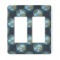 Design Your Own Rocker Style Light Switch Cover - Two Switch