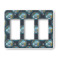 Design Your Own Rocker Style Light Switch Cover - Three Switch