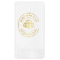 Design Your Own Guest Napkins - Foil Stamped
