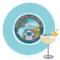 Design Your Own Printed Drink Topper - 3.5"