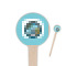 Design Your Own 4" Round Wooden Food Picks - Double-Sided