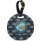 Design Your Own Plastic Luggage Tag - Round