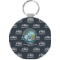 Design Your Own Round Plastic Keychain