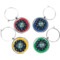 Design Your Own Wine Charms - Set of 4