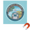 Design Your Own Square Car Magnet - 6"