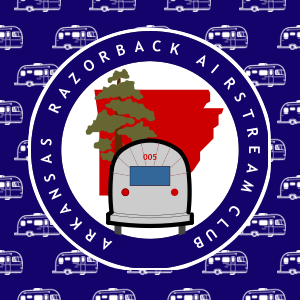 Arkansas Razorback Airstream Club Logo